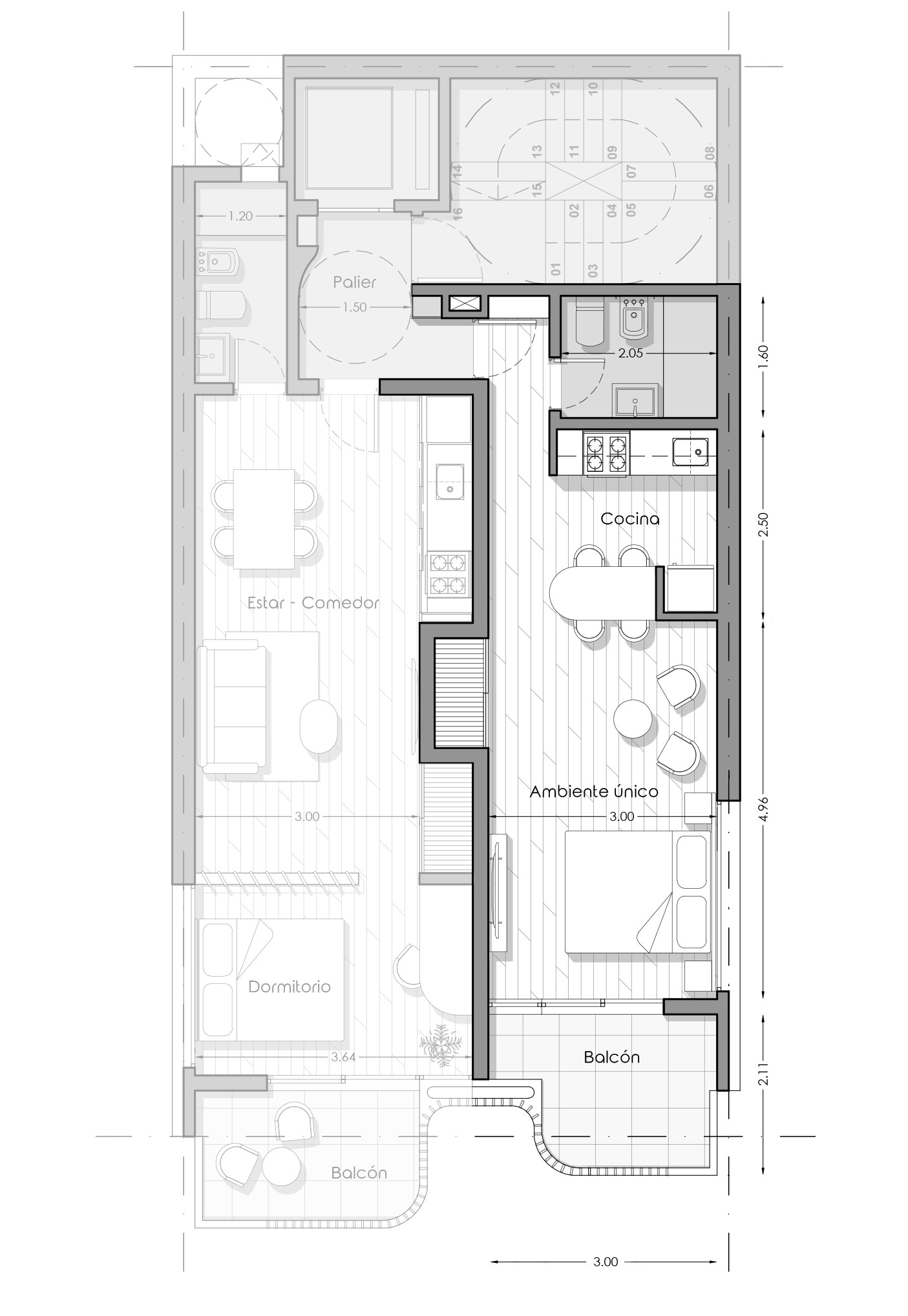 Diseño arquitectónico moderno