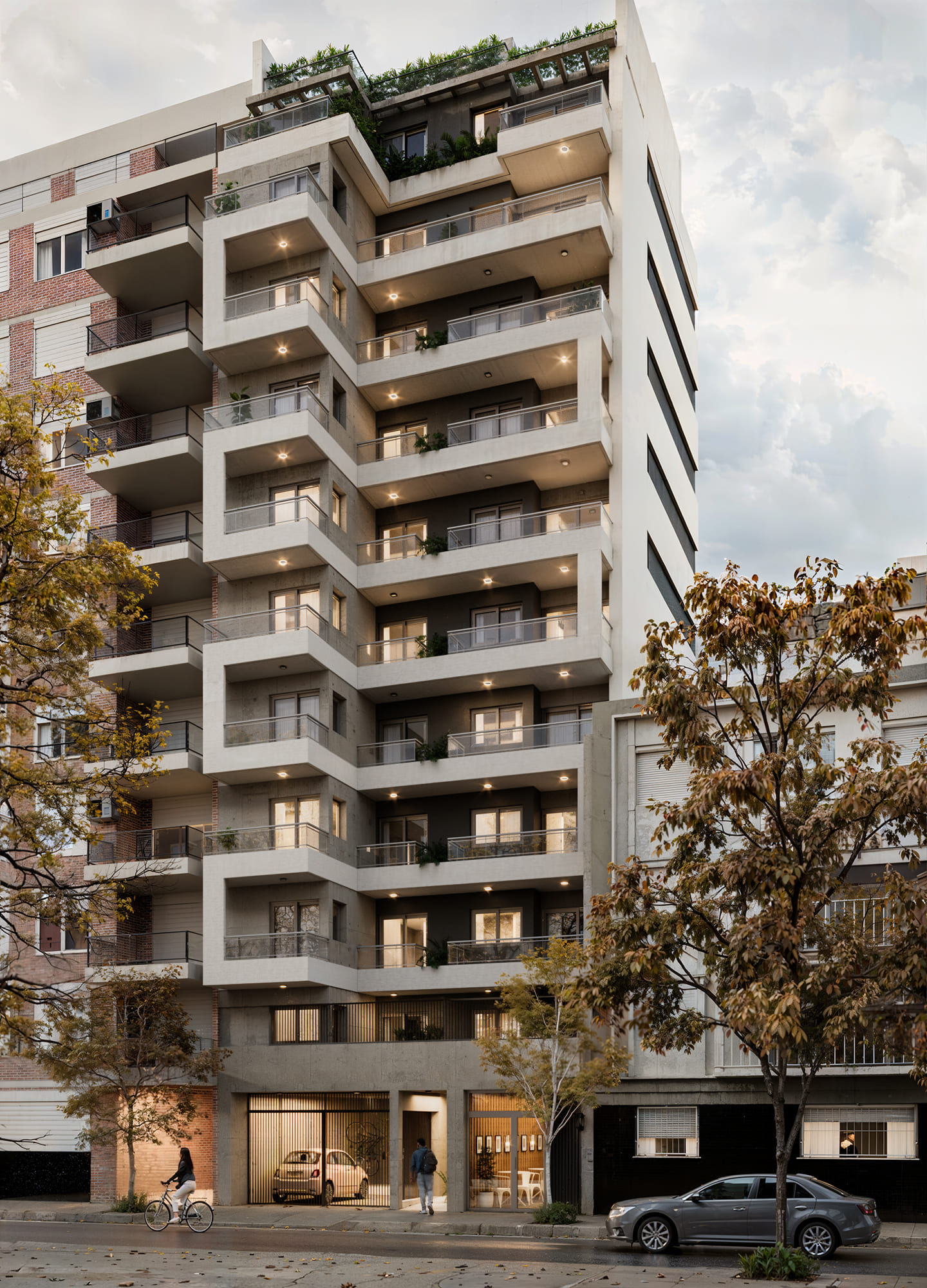 Render de fachada