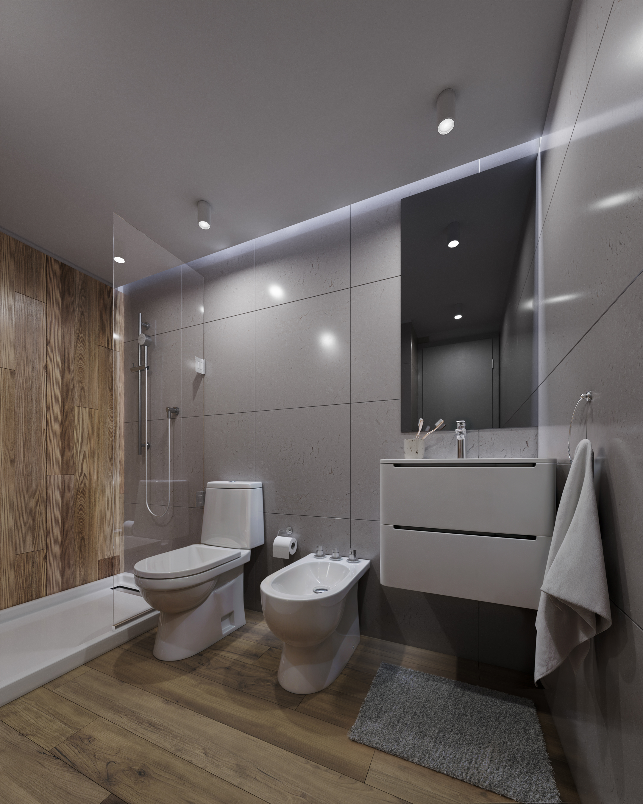 Baños modernos